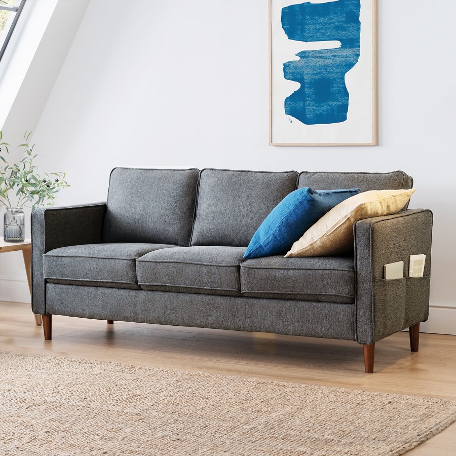 how to clean a fabric couch