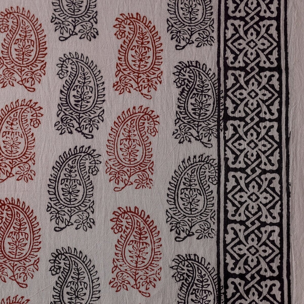 block printing on fabric