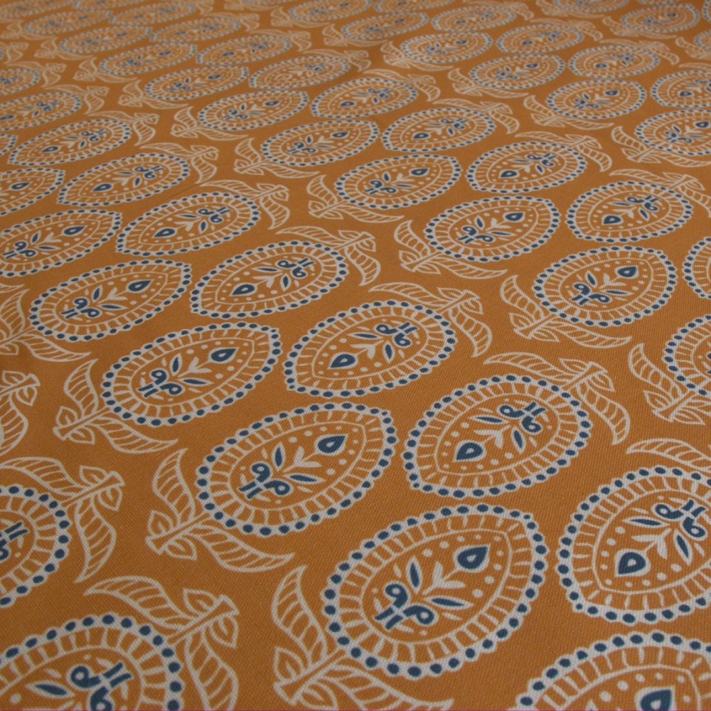 block printing on fabric