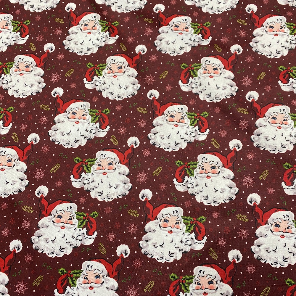 Christmas stick woven fabric