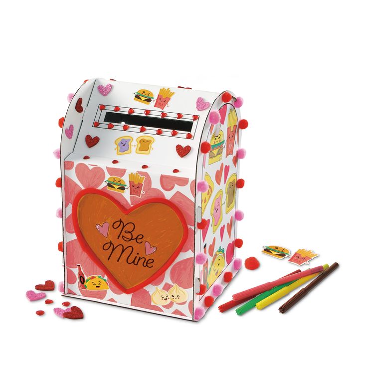 Valentine's Day Be Mine Mailbox Craft Kit