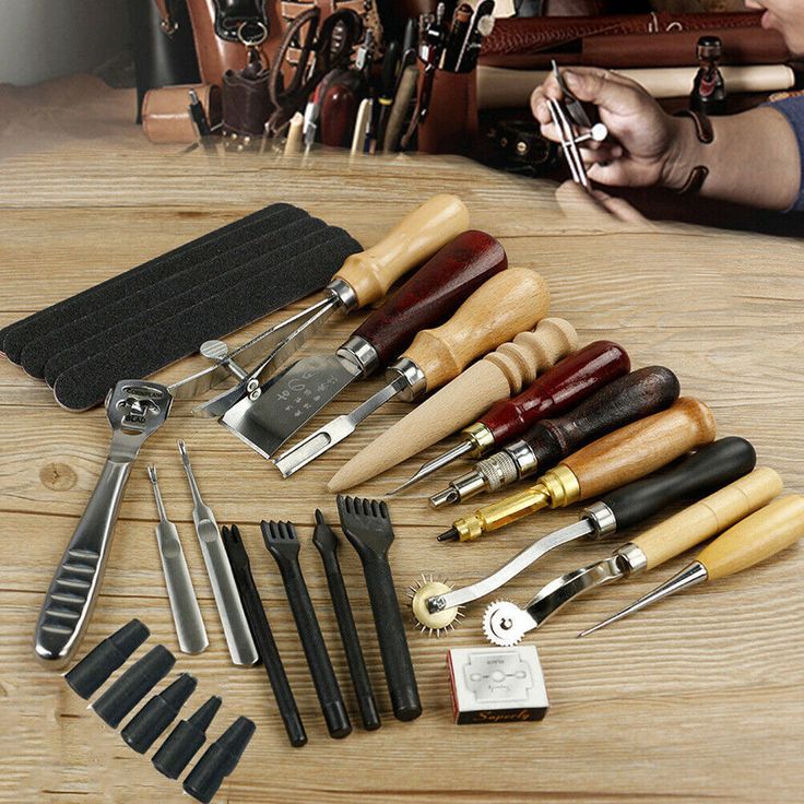 leather crafting tool kit