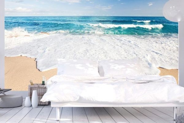 Beach Wallpaper: 2025 Trends for a Stylish Home Makeover Seaside wallpaper
