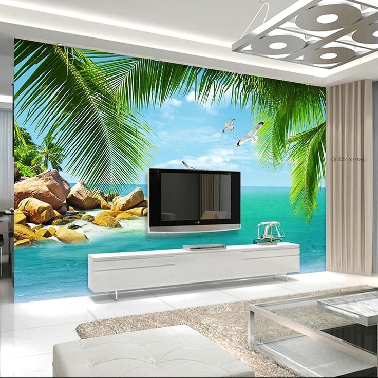 Coastal wallpaper