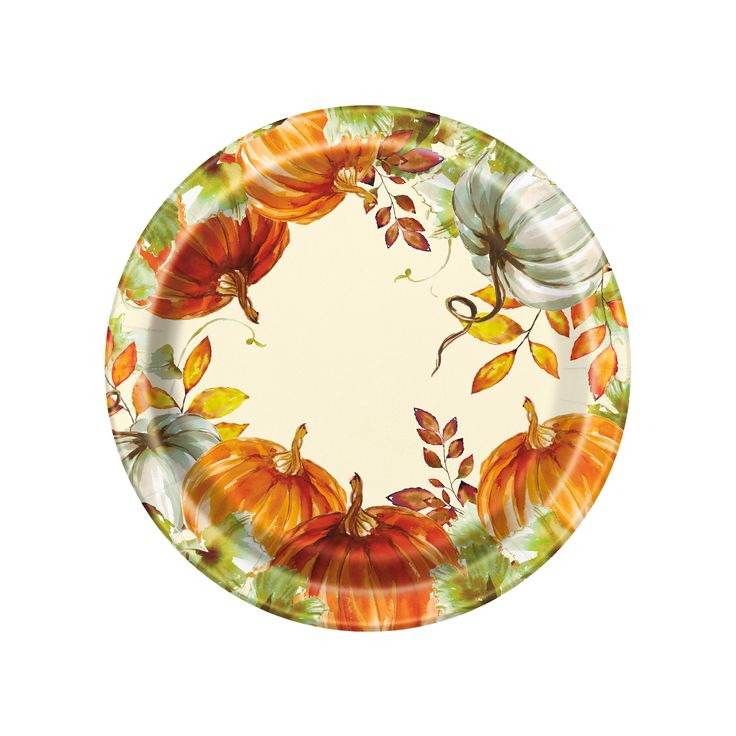 vintage thanksgiving plates