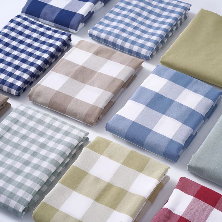 Gingham fabric