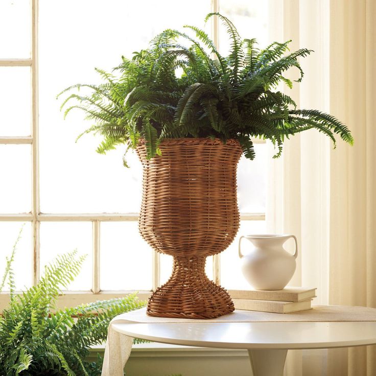 Rattan vase