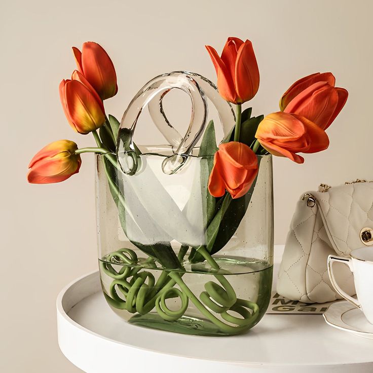 glass vase