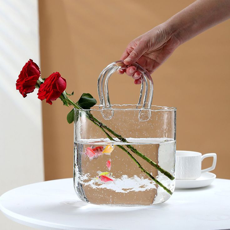 purse vase