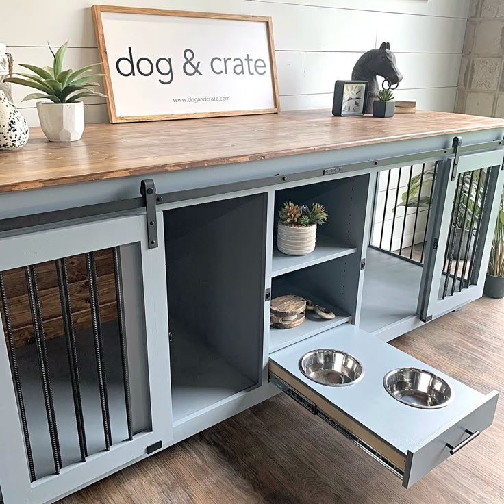 two dog kennel