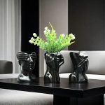 Human Face Flower Vase