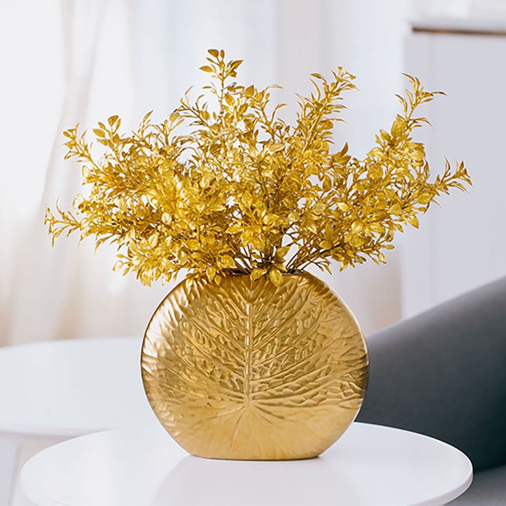 Bronze Gold Luxury Vase