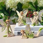 Resin Flower Fairy Statues