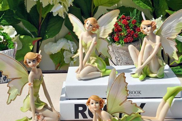 Fairy Figurine: Transform Your Home with Enchantment Resin Flower Fairy Statues