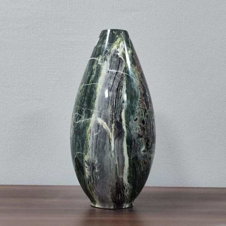 Marble bloom vase