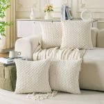 cream throw pillow