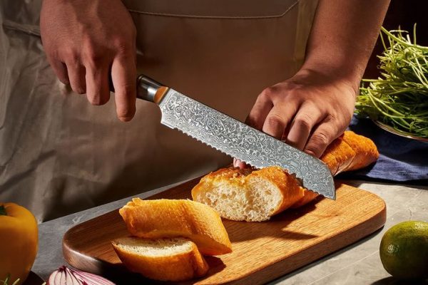 Damascus Kitchen Knife: Culinary Precision and Craftsmanship Food preparation knife