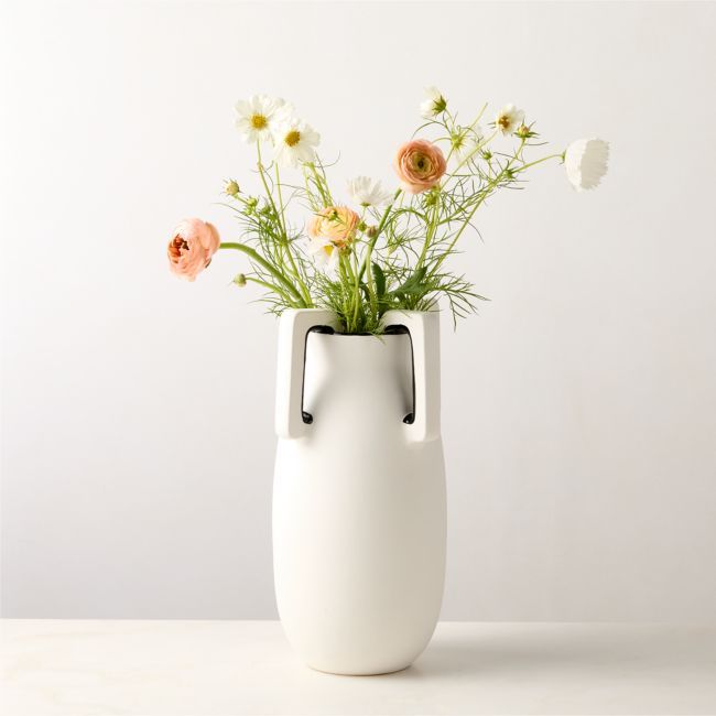White vase