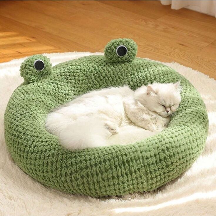 crochet pet bed