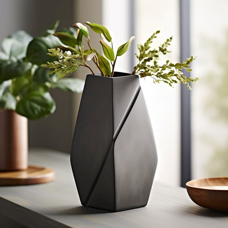 Angular vase