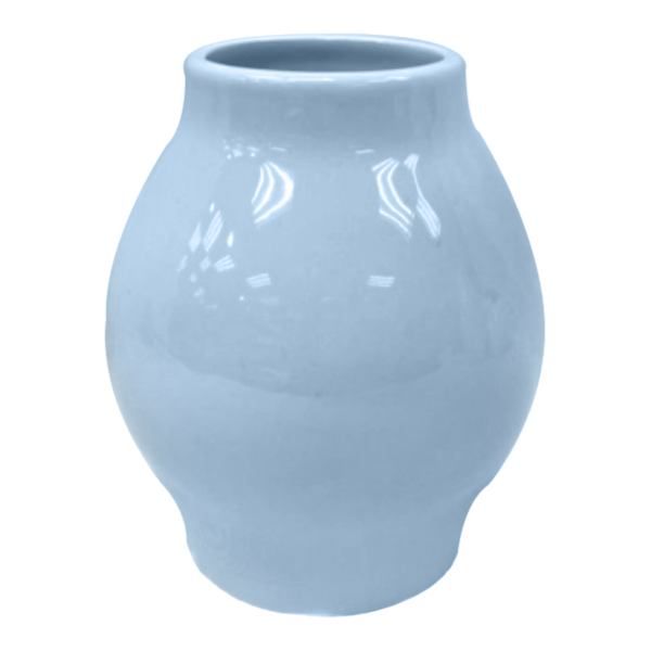 light blue vase