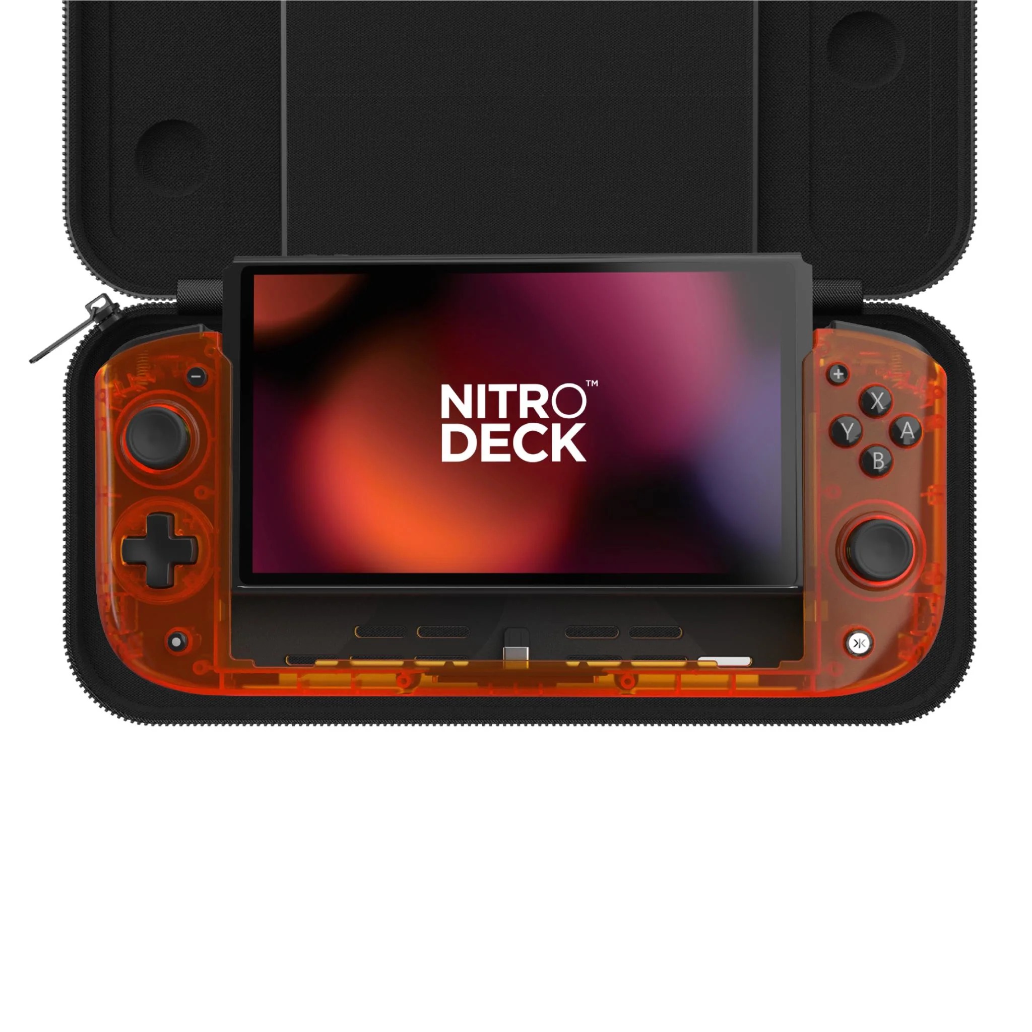 nintendo switch screen orange