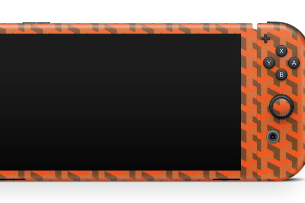 nintendo switch screen orange