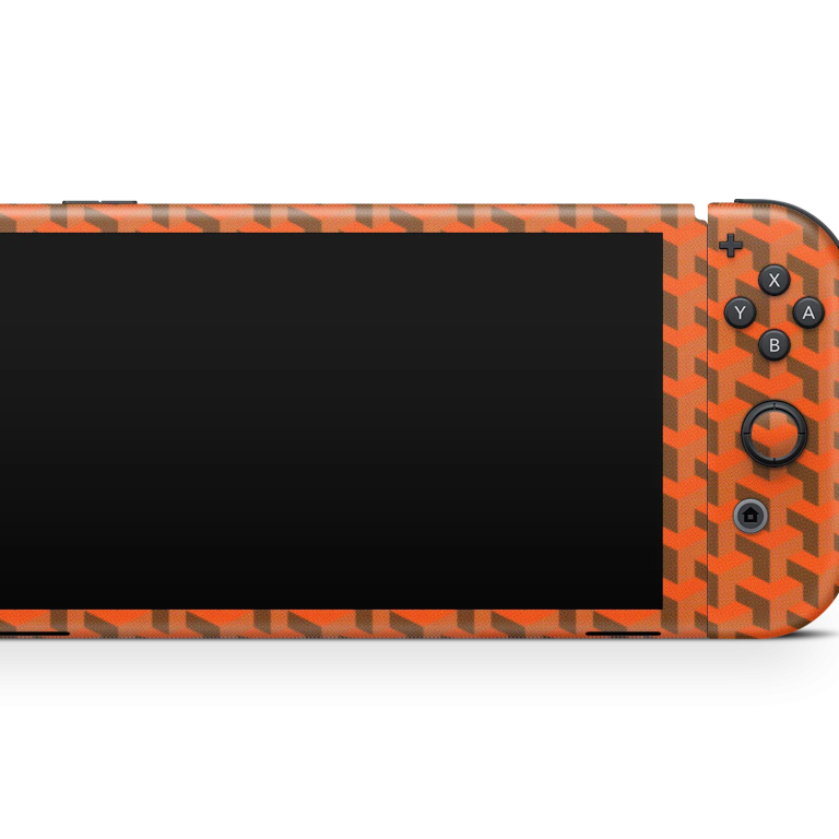 nintendo switch screen orange