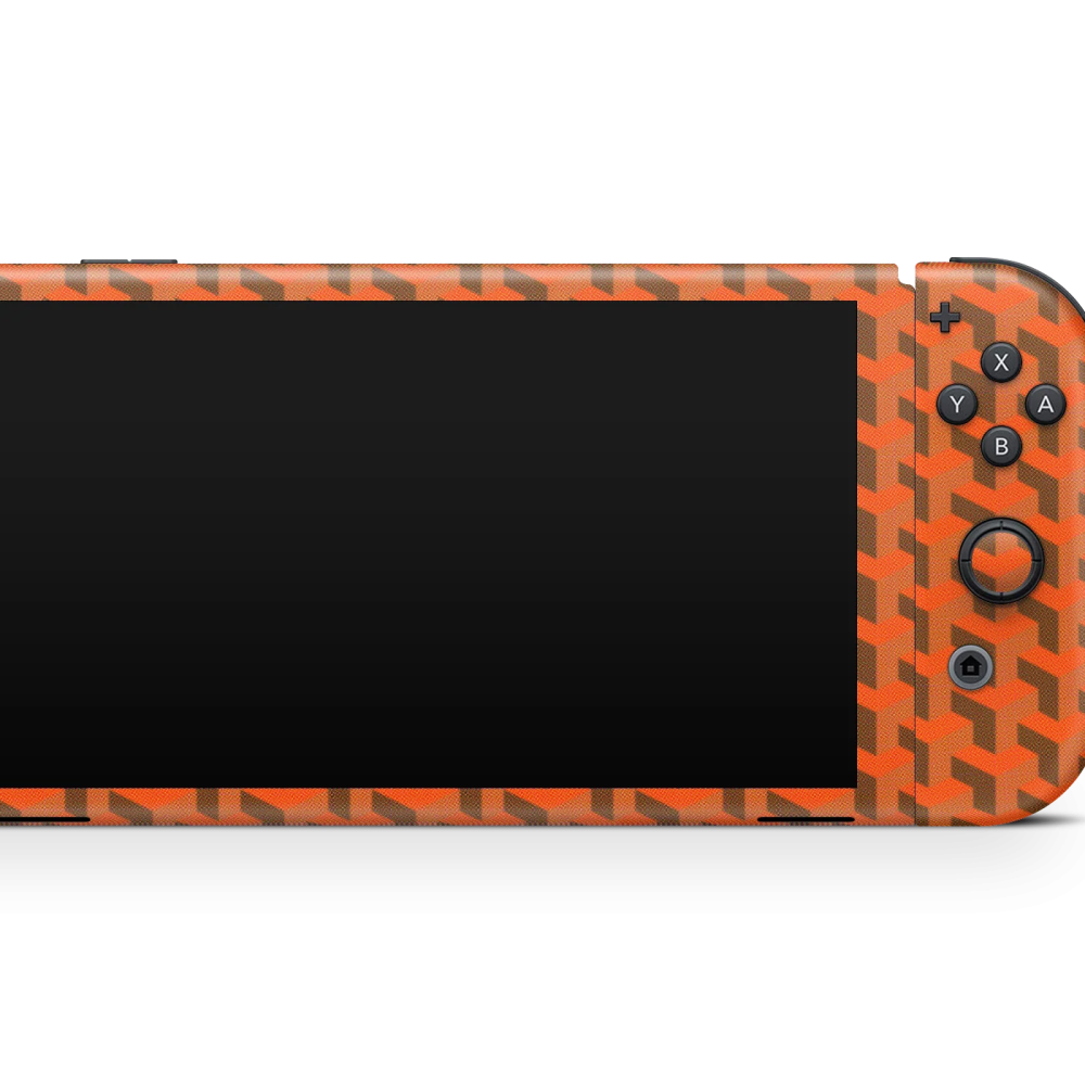 nintendo switch screen orange