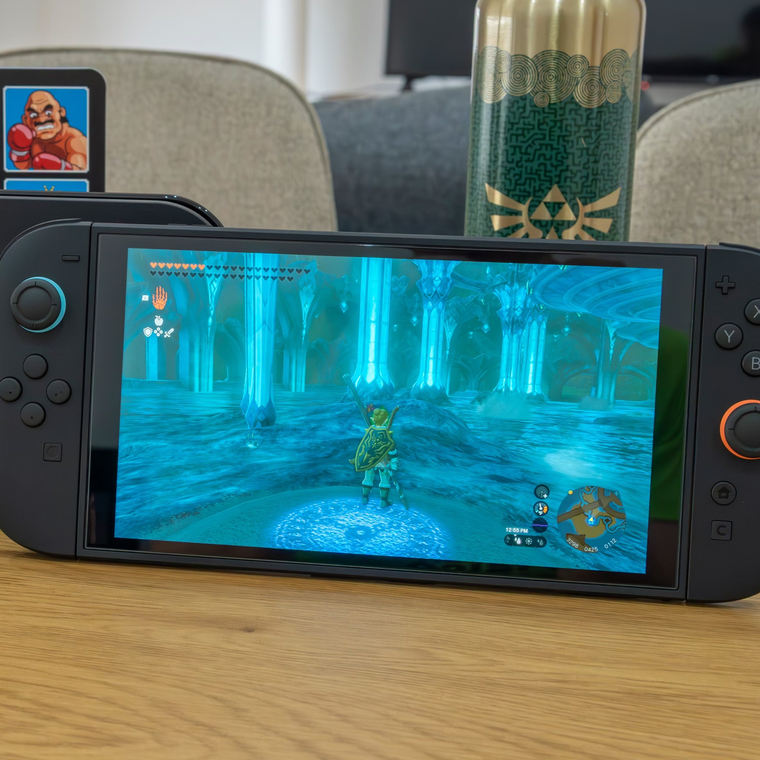 nintendo switch screen orange